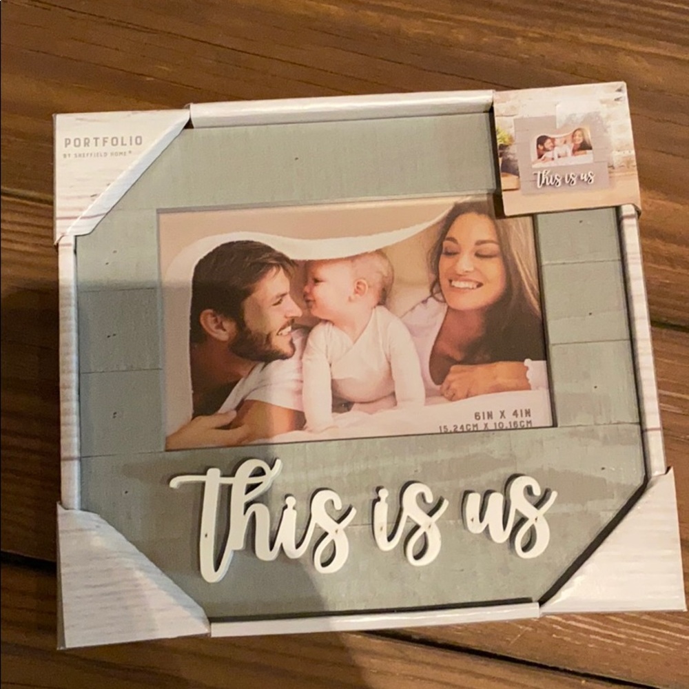 This is us. Picture frame